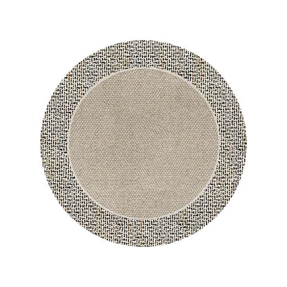 Classic style round rug