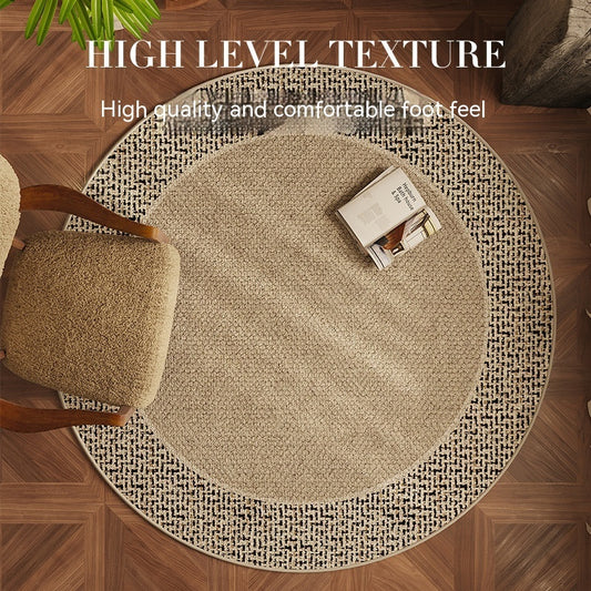 Classic style round rug