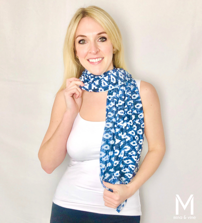 Eye-catching Ikat Multi-Way Smart Scarf