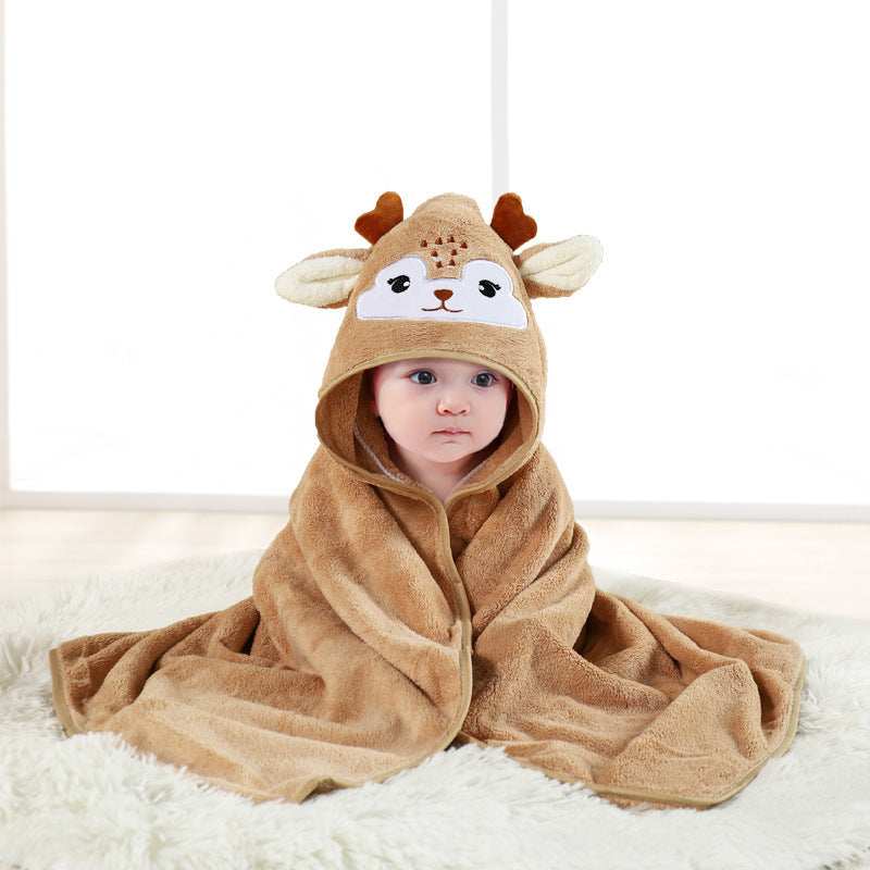 Hooded Animal Towels for Babies