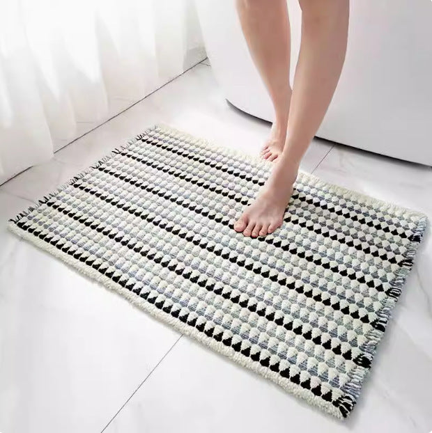 Waffle bath and shower mat