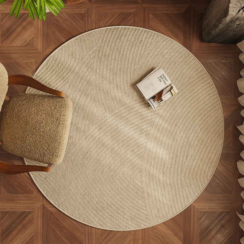 Classic style round rug