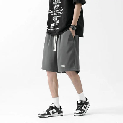 Summer Men Shorts Harajuku Style Short Pants Male Fashion Casual Sweatpants Loose Jogging Cargo Shorts Men Streetwear 5XL 