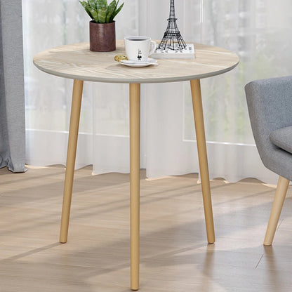 Nordic White Coffee Table Wood Round Portable Minimalist Creative Table Sofaside Small White Meuble De Salon Auxiliary Furniture 