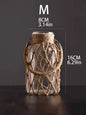 Rustic Hanging Glass Vase